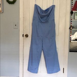 NWT Vineyard Vines seersucker strapless jumpsuit